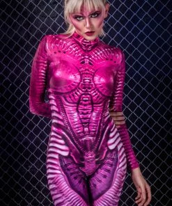 BADINKA Neomorph Pink Costume Full Bodysuits 12 BADINKA Neomorph Pink Costume Full Bodysuits