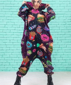 BADINKA Onesies Space Munchiez Onesie
