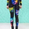 BADINKA Cosmic Kitties Warm Leggings 1 BADINKA Cosmic Kitties Warm Leggings
