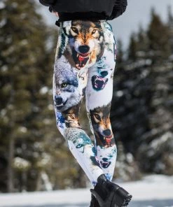 BADINKA Wolfy Warm Leggings
