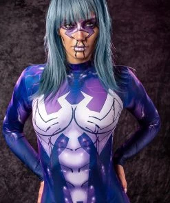 BADINKA Full Bodysuits Venom Spider Babe Costume