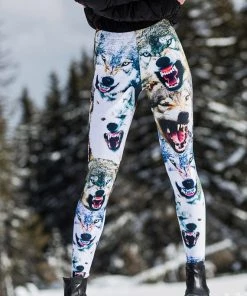 BADINKA Wolfy Warm Leggings