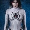 BADINKA Full Bodysuits White Widow Costume