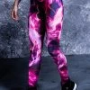 BADINKA High Waist Leggings Magenta Fog Hw Leggings