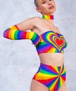 BADINKA NEW Prism Feel Rave HW Shorts