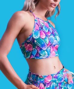 BAD INKA Happy Pillz Crop Top