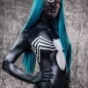 BADINKA Full Bodysuits Black Venom Costume 1 BADINKA Full Bodysuits Black Venom Costume