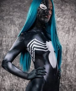 BADINKA Full Bodysuits Black Venom Costume