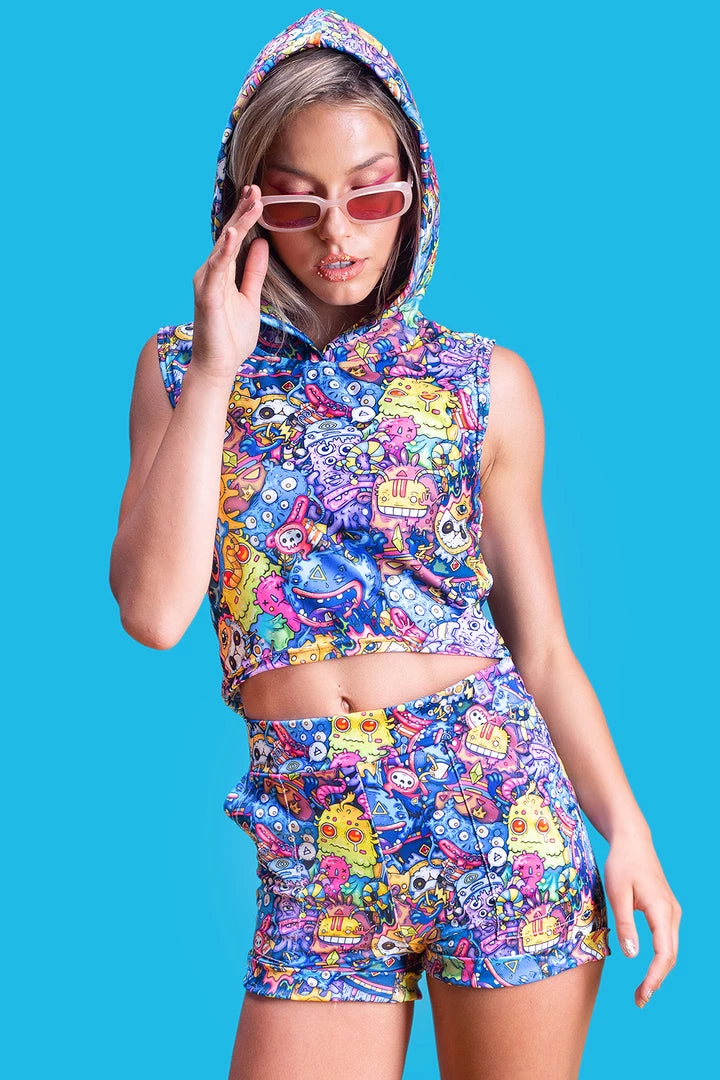 BAD INKA Mental Monstarz Hooded Top 3 BAD INKA Mental Monstarz Hooded Top