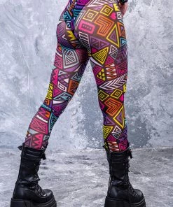 BADINKA High Waist Leggings Kahuna Mesh Leggings