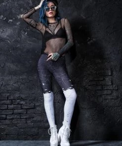 BAD INKA Damaged Chaos Leggings