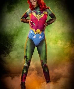 BADINKA Full Bodysuits Wonder Zombie Costume