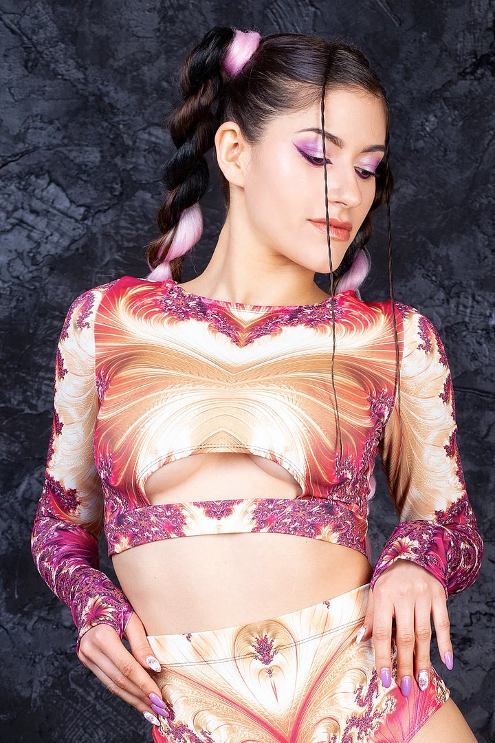 BADINKA NEW Oro Rosado Long Belt Top 3 BADINKA NEW Oro Rosado Long Belt Top