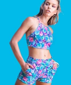 BAD INKA Happy Pillz Shorts