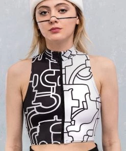 BADINKA Halfies Zippy Top