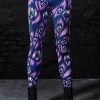 BAD INKA I See You Purple Leggings 1 BAD INKA I See You Purple Leggings