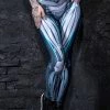 BAD INKA Mechanical Leggings Cyan