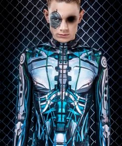 BADINKA Men's Ghost Machina Costume