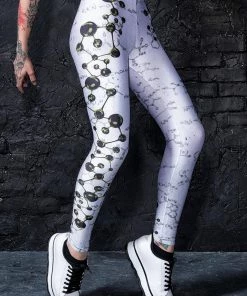 BAD INKA White Formula Leggings