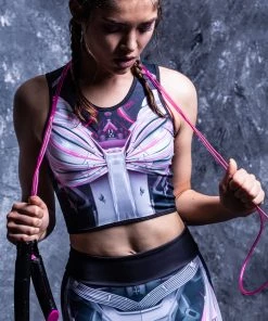 BADINKA Active Tops Mechanical Active Top Magenta