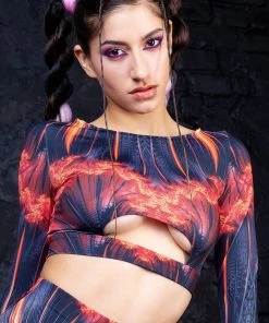 BADINKA Fuego Long Belt Top NEW