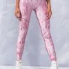 BADINKA Pink Furr Leggings