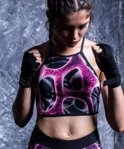 BADINKA Magenta Braincell Crop Top