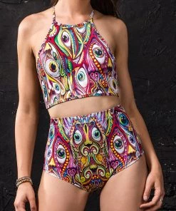 BAD INKA Trippy Eyes Hw Shorts