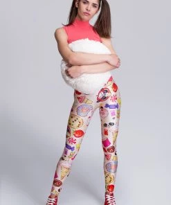 BAD INKA Candy Flesh Leggings