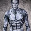BADINKA Bodysuits Silver Man Costume
