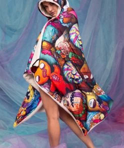 BADINKA Hoodie Blankets Junk Apocalypse Hoodie Blanket