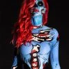 BADINKA Blue Pop Art Costume Full Bodysuits 1 BADINKA Blue Pop Art Costume Full Bodysuits
