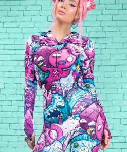 BADINKA Fit-Onesies Junk Apocalypse Fit Onesie(Frozen)