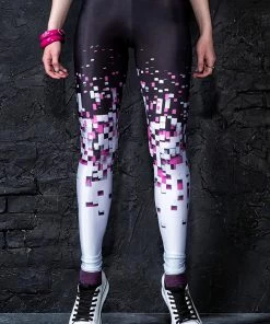 BAD INKA Pixel Collapse Leggings