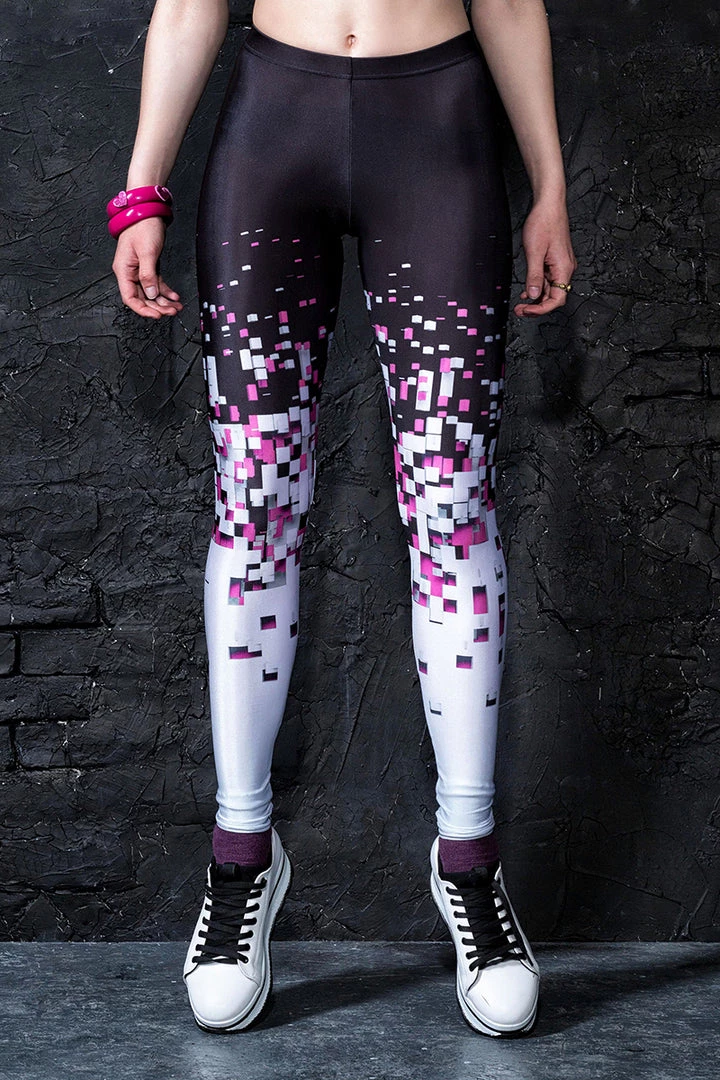 BAD INKA Pixel Collapse Leggings 3 BAD INKA Pixel Collapse Leggings