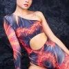 BADINKA Fuego Asymmetrical Costume NEW