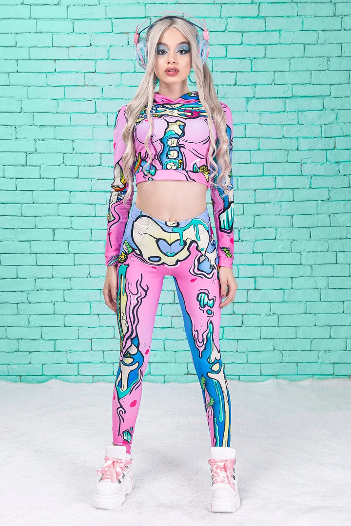 BADINKA Kawaii Pop Art Warm Leggings 4 BADINKA Kawaii Pop Art Warm Leggings