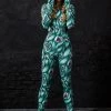 BADINKA I See You Green Fit Onesie