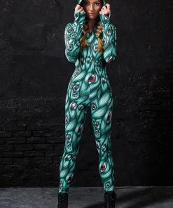 BADINKA I See You Green Fit Onesie