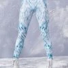 BADINKA Blue Furr Leggings 2 BADINKA Blue Furr Leggings