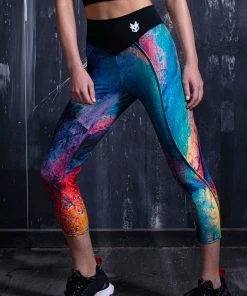 BADINKA High Waist Leggings Mars' Mission Active Set
