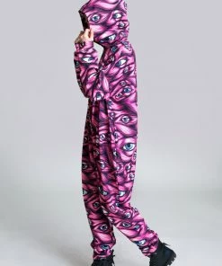 BADINKA I See You Pink Onesie Onesies
