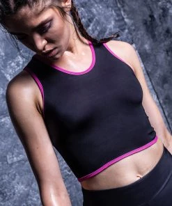 BADINKA Active Tops Black Active Top