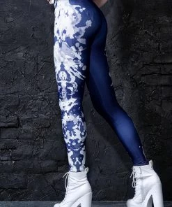BAD INKA Dark Rorschach Leggings