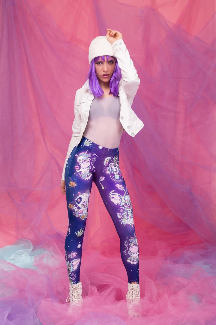 BADINKA Psychotropic Jungle Warm Leggings 3 BADINKA Psychotropic Jungle Warm Leggings