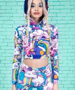 BAD INKA SICK OF YOU HOODED TOP Hoodies