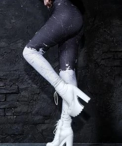 BAD INKA Damaged Chaos Leggings