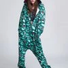 BADINKA I See You Onesie Green