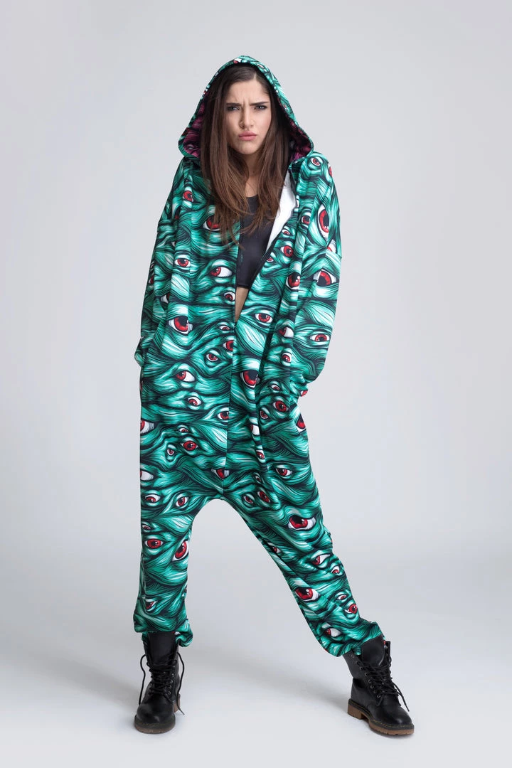 BADINKA I See You Onesie Green 3 BADINKA I See You Onesie Green