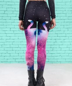 BADINKA Space Kitties Warm Leggings